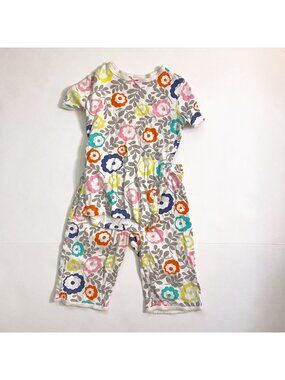 Mini Boden Floral Pajama Set, Size 12